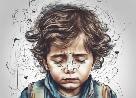 Trastorno por trauma. Afecta a un niño.